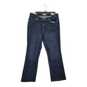 Levi's Women's Black 580 Stone Wash Five-Pocket Classic Bootcut Jeans Size 16W